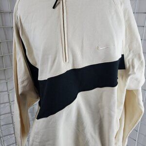 XXL Nike black and cream hoodie